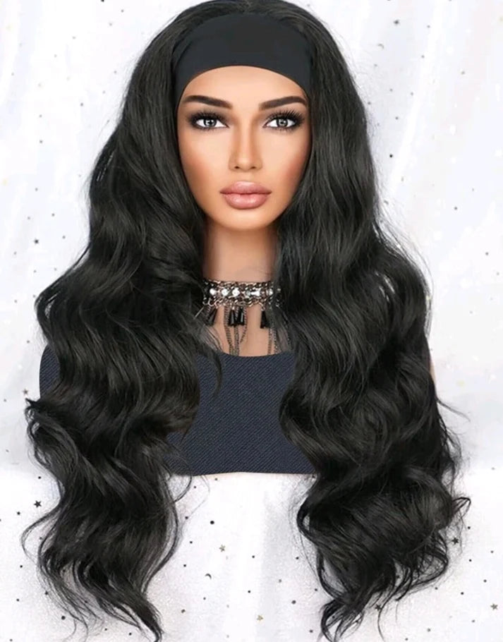 Heat Resistant Headband Wig - 26 Inch
