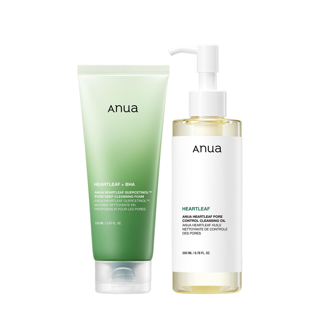 Anua Heartleaf Double Cleansing Duo Set