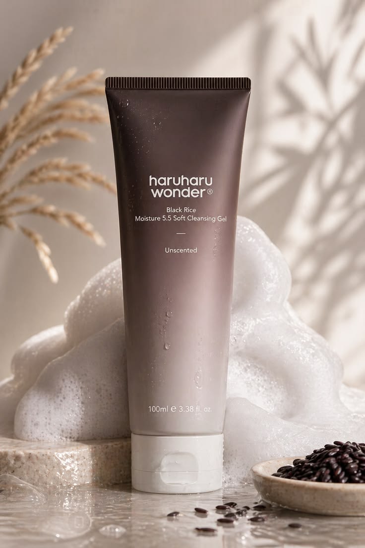 Haruharu Wonder Black Rice Moisture 5.5 Cleansing Gel 150ml